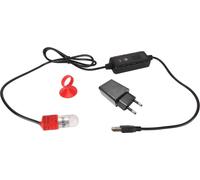 Super Mini Réchauffeur de Réservoir de Poisson Alimenté par USB 10W Barre chauffante de plongée réglable avec indicateur LED Thermostat Prise UE 100-240V