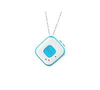 Super Mini Traceur Android iOs GPS Collier GSM Wifi AGPS Communication Sos Bleu
