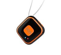 Super Mini Traceur Android iOs GPS Collier GSM Wifi AGPS Communication Sos Noir YONIS