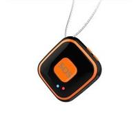 Super Mini Traceur Android iOs GPS Collier GSM Wifi AGPS Communication Sos Noir