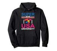Super Mom Makes Nurse in The Medicale USA University Sweat à Capuche
