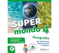 Super mondo. Geografia. Antropologico. Per 4ª classe della Scuola elementare. Con e-book. Con espansione online (Vol. 1)
