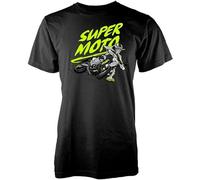 Super Moto Motocross Motorbike Adult T Shirt Men's Male Black M