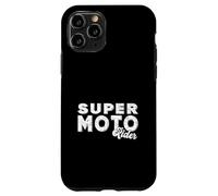 Super Moto Rider Dirt Bike avec pneus Lisses Moteur Moto Coque pour iPhone 11 Pro
