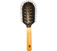 Super Mundo 96331 Plastic Hair Brush with Wooden Handle