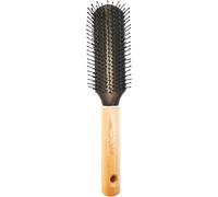 Super Mundo Plastic Hair Brush with Wooden Handle 96329