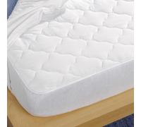 Super Mundo - Protège Matelas matelassé réversible en Microfibre 90 x 190 cm / 90 x 200 cm, Housse de Matelas rembourrée, Respirante, Anti-acariens et réversible(Lit 90)