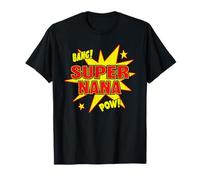 Super Nana Drôle Super Power Family Love Oma Cadeau T-Shirt