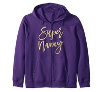 Super Nanny Gifts Superhero Au Pair T-Shirt bébé sœur Sweat à Capuche