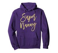 Super Nanny Gifts Superhero Au Pair T-Shirt bébé sœur Sweat à Capuche
