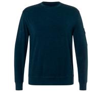 super.natural - Alpine Brush Crewneck - Haut manches longues en mérinos - M - blueberry