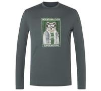 super.natural - Bearski L/S - Haut à manches longues - XXL - dark shadow melange / various