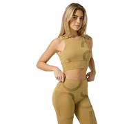 Super.natural Capital Logo Slim Fit Sleeveless Top Marron S Femme