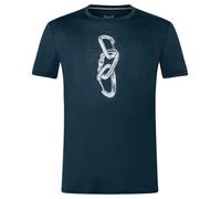 super.natural - Carabineri Tee - Haut en mérinos - 56 - XXL - blueberry / vapor grey