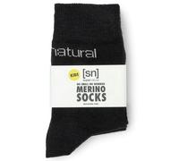 Chaussettes enfant super.natural All Day (x2) Noir 31/34