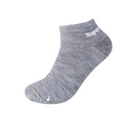 Super Natural Chaussettes Sneaker Socks Laine mérinos (x2) Gris 36/39