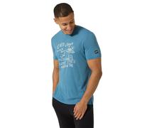 Super.natural Cote D´azur Regular Fit Short Sleeve T-shirt Bleu 2XL Homme