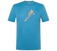 Super.natural Duck Dive Regular Fit Short Sleeve T-shirt Bleu S Homme