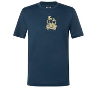 super.natural - Kid's Crab Tee - Haut en mérinos - 116 - blueberry / various