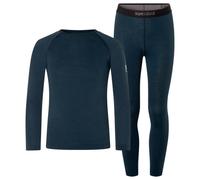 super.natural - Kid's Tundra175 Base Set - Sous-vêtement mérinos - 164 - blueberry