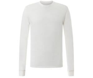 super.natural M toundra175 ls Manches Longues, Blanc, XL Homme