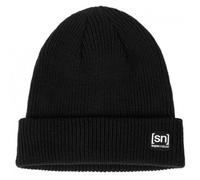 super.natural - Merino Basic Beanie - Bonnet - One Size - jet black