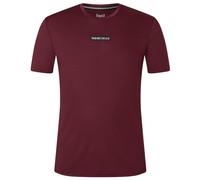 super.natural - New School Tee - Haut en mérinos - L - wine tasting / jet black