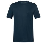 super.natural - Pocket Tee - Haut en mérinos - M - blueberry