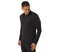 Polo manches longues zippé super.natural Noir S