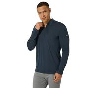 Polo manches longues zippé super.natural Bleu S
