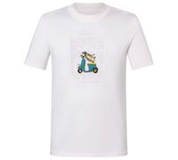 super.natural - Racing Dachshund Bio Jersey Tee - Haut en mérinos - L - fresh white / various