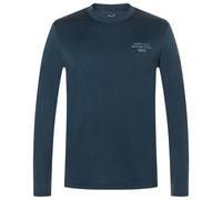 super.natural - Racing Teabio Jersey L/S - Haut manches longues en mérinos - S - blueberry / various