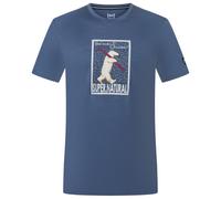 super.natural - Sciatore Tee - T-shirt - L - night shadow blue / various