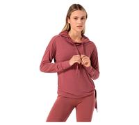 super.natural - Women's Funnel Hoodie - Sweat à capuche - S - roan rouge