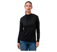 super.natural - Women's Funnel Hoody - L - jet black