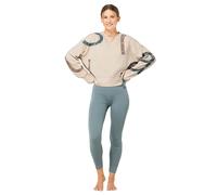super.natural - Women's Capital Logo Krissini - Pull - XS - tapioca / stormy weather / mountain trail