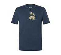 super.natural - Kid's Crab Tee - Haut en mérinos - 116 - blueberry / various