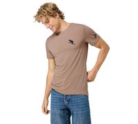 super.natural - Little Flear Tee - T-shirt en laine mérinos homme Mountain Trail/Blueberry - L