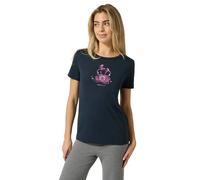 T-shirt femme super.natural Mrs Crab Bleu L