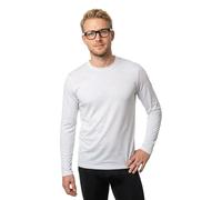 Sous maillot manches longues super.natural Casual Rib Bio Gris 2XL