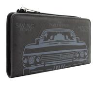 Super Natural The Family Business Saving People Porte-Monnaie/Portefeuille Pochette Poche à Monnaie & Porte-Carte, Noir, 50362