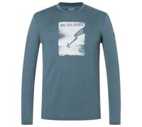 super.natural - The SN Story L/S - Haut à manches longues - XL - stormy weather / various
