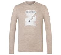 super.natural - The SN Story L/S - Haut à manches longues - XL - vintage khaki / various