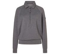 super.natural - Women's 1/4 Zip Sweater - Pull - XL - cashmere grey melange