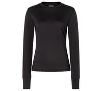 super.natural - Women's Bio Base L/S - Haut à manches longues - M - jet black