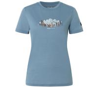 super.natural - Women's Canadian Woods Tee - Haut en mérinos - XL - flint stone / white stone / copper