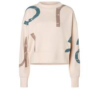 super.natural - Women's Capital Logo Krissini - Pull - L - tapioca / stormy weather / mountain trail