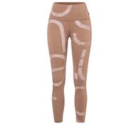 super.natural - Women's Capital Logo Tights - Legging - XL - mountain trail / dusty rose