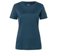 super.natural - Women's Casual Rib Bio Jersey Tee - Haut en mérinos - XL - blueberry