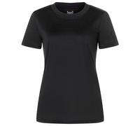 super.natural - Women's Casual Rib Bio Jersey Tee - Haut en mérinos - XL - jet black